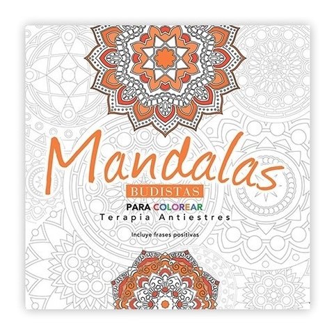 LIBROS MANDALAS BUDISTA PARA COLOREAR