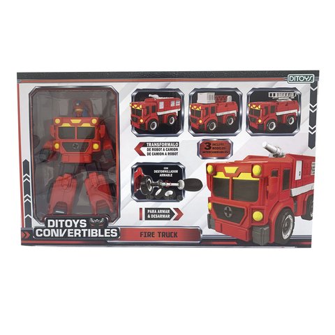 DITOYS CONVERTIBLES FIRE TRUCK 2448