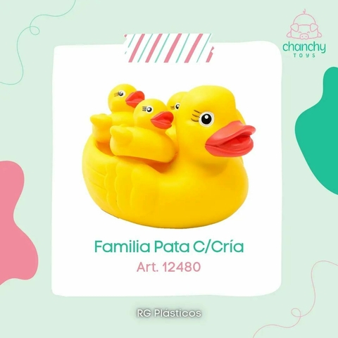 RG - CHANCHY TOYS CHIFLES FAMILIA PATA CON CRIA 12480