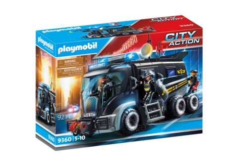 PLAYMOBIL- CAMION ANTIDISTURBIOS 9360