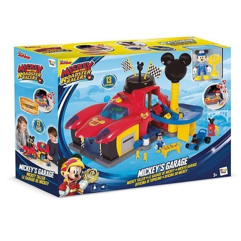 Locomotora Con Actividades - La Casa De Mickey Mouse Ditoys Color Rojo