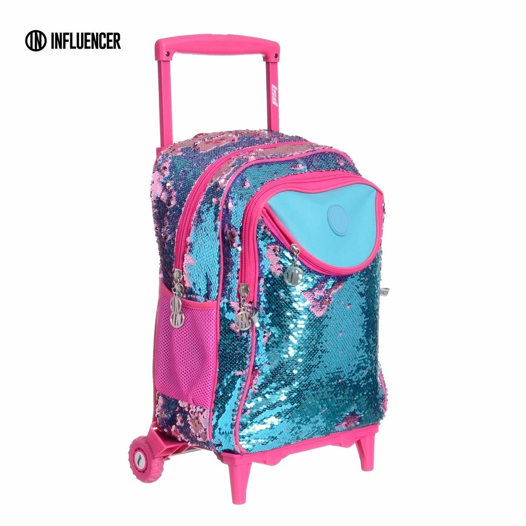 Mochilas con carrito y lentejuelas hotsell