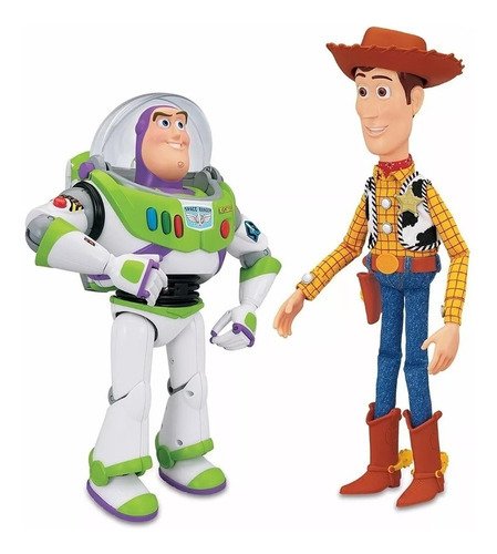 Muñecos woody y buzz top