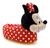 PANTUFLAS MINNIE DE PELUCHE ORIGINALES DISNEY - comprar online