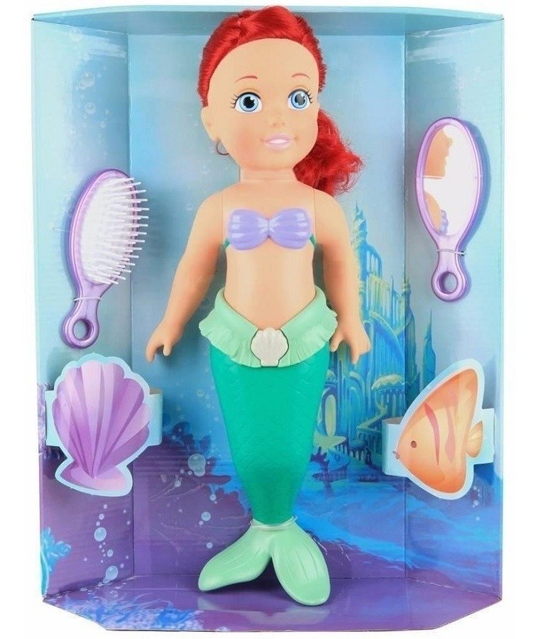 Muñeca sirenita ariel baño magico top