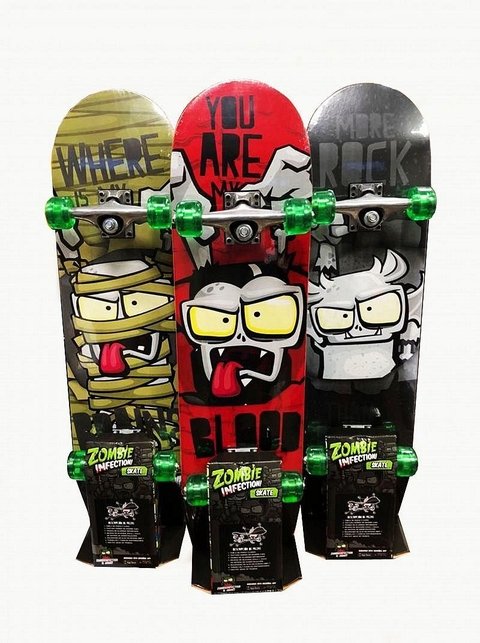 FD - PATINETA SKATE ZOMBIE INFECTION  AN107