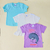 PACK BABY 3 REMERAS LILA