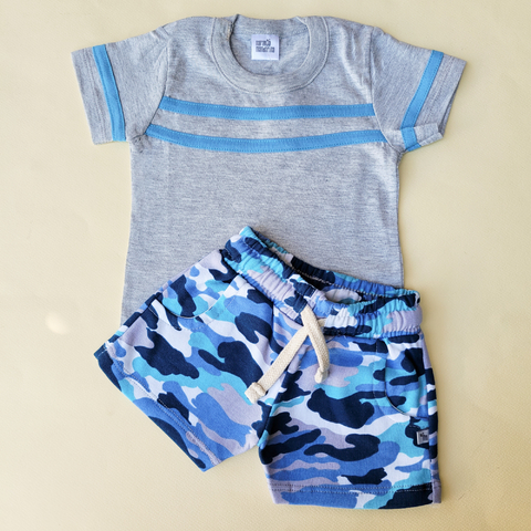 PACK BABY REMERA + BERMUDA CAMUFLADA