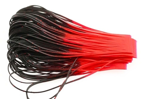 SILI LEGS FIRE TIP BLACK/RED (SF337) (053526191363)