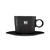 TAZA STANLEY DAYBREAK CON PLATO 192ML NEGRO (1210001901704)