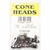 CONE HEADS LARGE 5MM BLACK NICKEL (EYA5100) (053526174212)