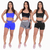 Kit - 3 (três) Shorts Feminino Insanity Fitness 2 Five + 1 Chalk - loja online