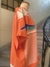 Kimono corto naranja abierto - tienda online