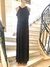 Vestido jersey seda negro Carolina Muller T: S - comprar online