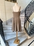 Vestido marrón mini lentejuelas Adolfo Dominguez T: 40 - tienda online