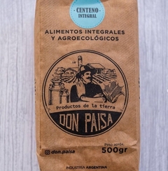 500 gr Harina integral de centeno agroecológico "Don Paisa"