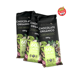 100 g Chocolate orgánico 60 % sin tacc "Colonial"