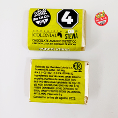 5 g Chocolate orgánico 70 % sin azúcar con stevia "Colonial" - comprar online