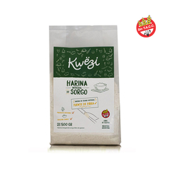 500 g Harina integral de sorgo blanco "Kwezi" sin tacc