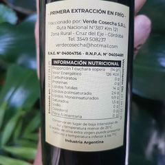 500 cc Aceite de oliva - Virgen extra suave "Cuenca Oliva" - comprar online