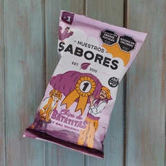 80gr Chips de Batatas con Sal Marina "Nuestros Sabores"-sin TACC