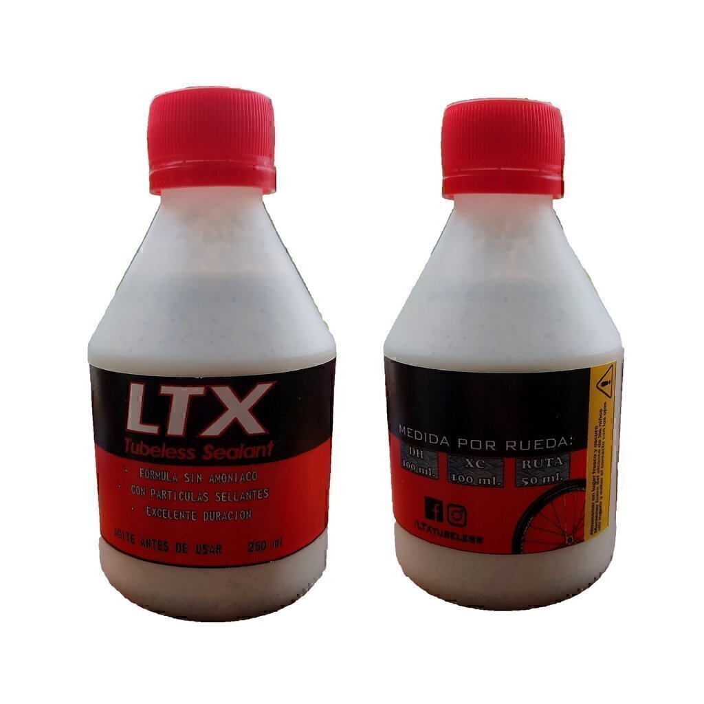 Liquido Tubeless Sealant 250ml. LTX Sellante Antipinchaduras Mtb