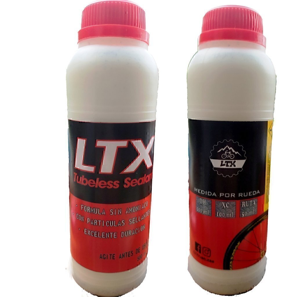 Liquido Tubeless Sealant 500ml. LTX Sellante Antipinchaduras Mtb