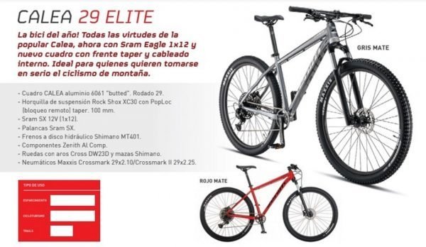 Bicicleta Mtb Zenith Calea 29 Elite - Oliva mate