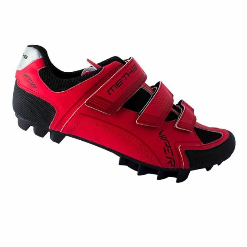 Zapatillas Metha Automaticas Mtb Viper Rojo