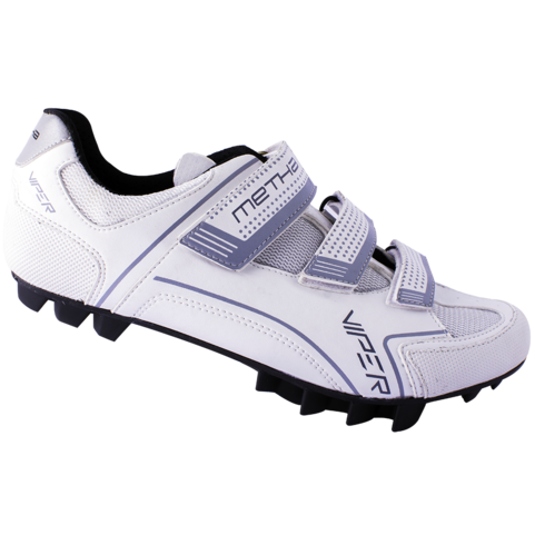 Zapatillas Metha Automaticas Mtb Viper Blanca