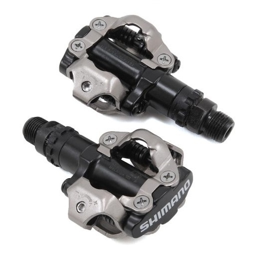 Pedales SHIMANO M520 para Bicicleta MTB incluye Trabas SH51