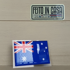 Adesivo Resinado Bandeira Austrália - comprar online