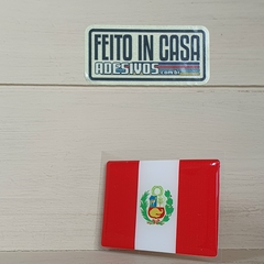 Adesivo Resinado Bandeira Peru - comprar online