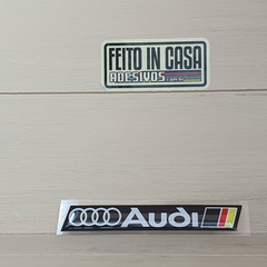 Adesivo Resinado Audi Preto - comprar online
