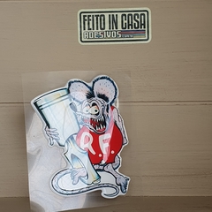 Adesivo Resinado Rat Fink Pistão - comprar online