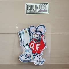 Adesivo Resinado Rat Fink Pistão na internet