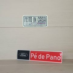 Adesivo Resinado Ford Pé de Pano - comprar online