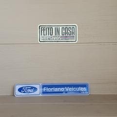 Adesivo Resinado Ford Floriano Veículos Concessionária