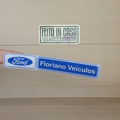 Adesivo Resinado Ford Floriano Veículos Concessionária na internet