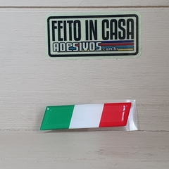 Adesivo Resinado Bandeira Itália