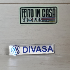Adesivo Resinado Concessionária Volkswagen Divasa