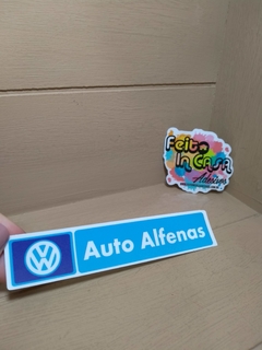 Adesivo Interno Concessionária Volkswagen Auto Alfenas