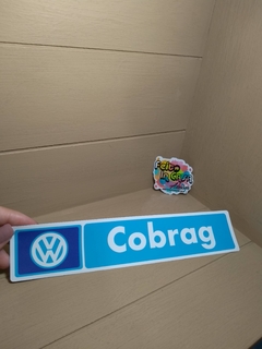 Adesivo Interno Concessionária Volkswagen Cobrag