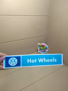 Adesivo Interno Concessionária Volkswagen Hot Wheels
