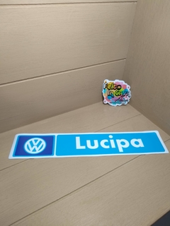 Adesivo Interno Concessionária Volkswagen Lucipa