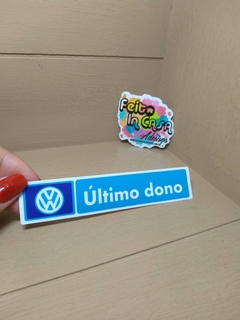 Adesivo Último Dono Volkswagen