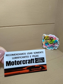 Adesivo de época Ford Motorcraft