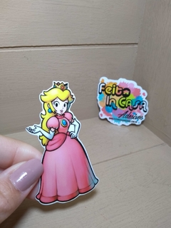 Adesivo Peach Princesa Mario