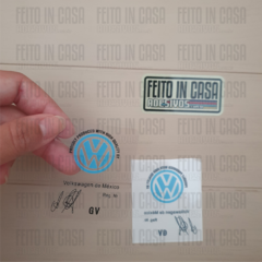 Par Adesivos Vidro Golf MK3 Proudly Produced Volkswagen de México