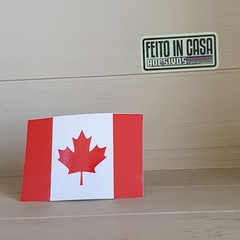 Adesivo Interno Bandeira Canadá